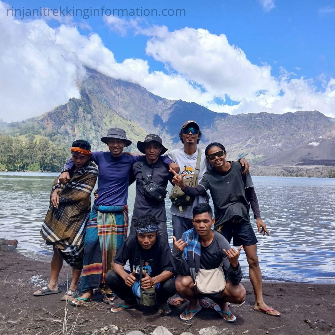 guide and porter rinjani 2