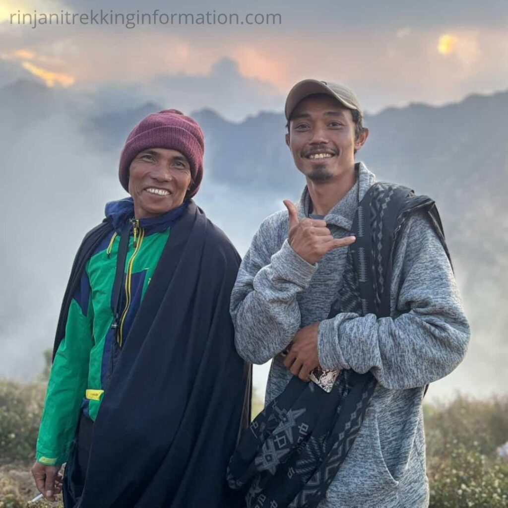 guide and porter rinjani 3